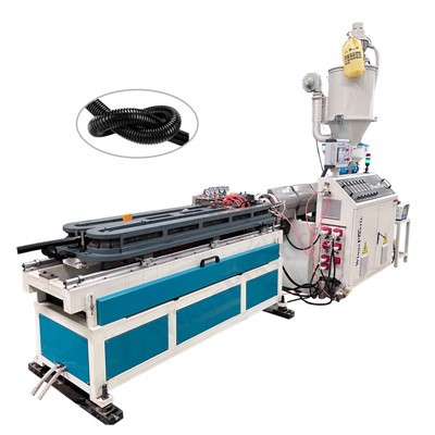 Stroj za ekstruziju valovitih cijevi s jednom stijenkom